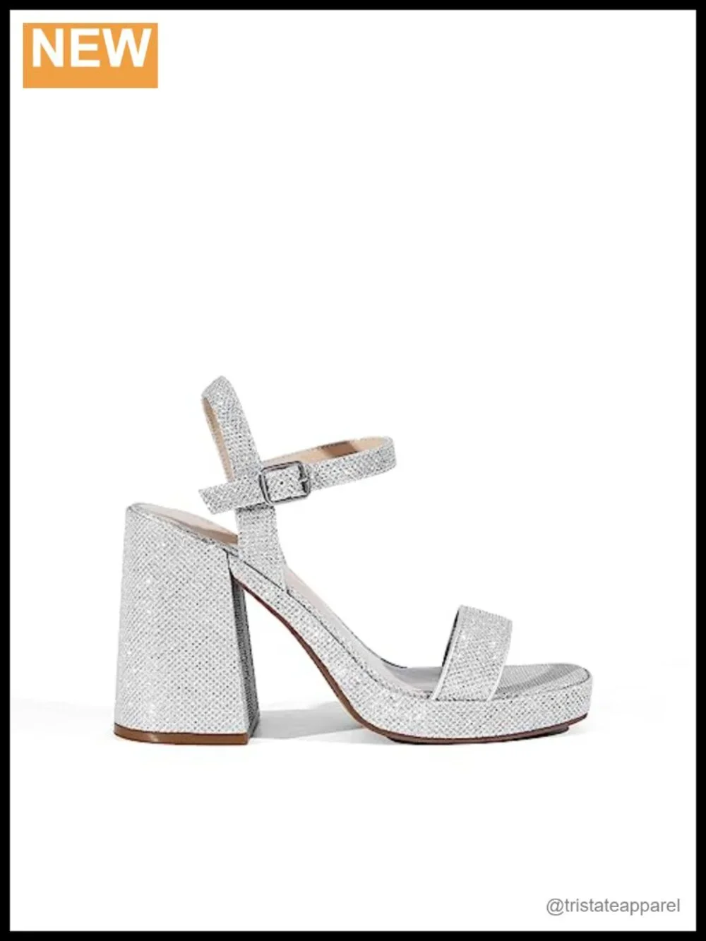 Block Chunky Platform Heeled Sandals with Ankle Strap for Women